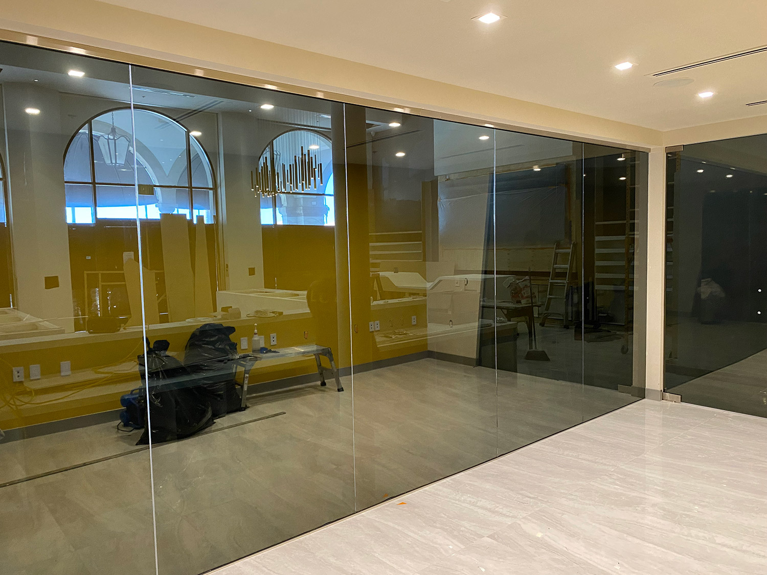 Commercial Interior Windows with Tint